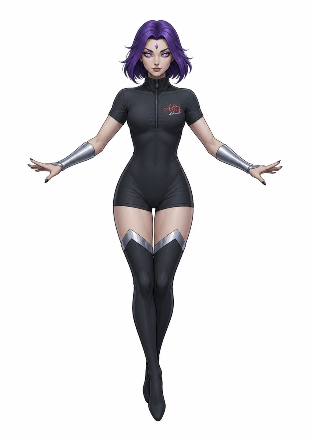 ‘Raven’ Romper